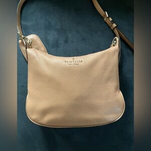 kate spade Beige Leather Shoulder Bag